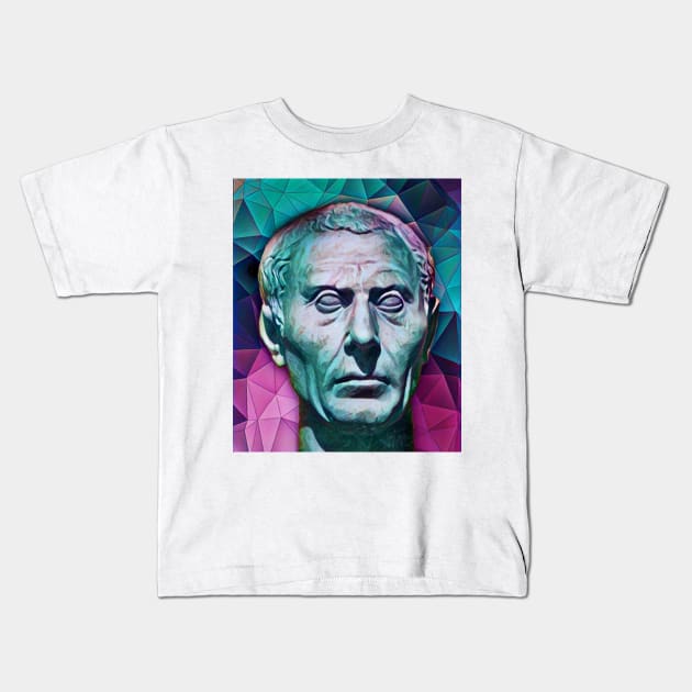 Suetonius Portrait | Suetonius Artwork 4 Kids T-Shirt by JustLit